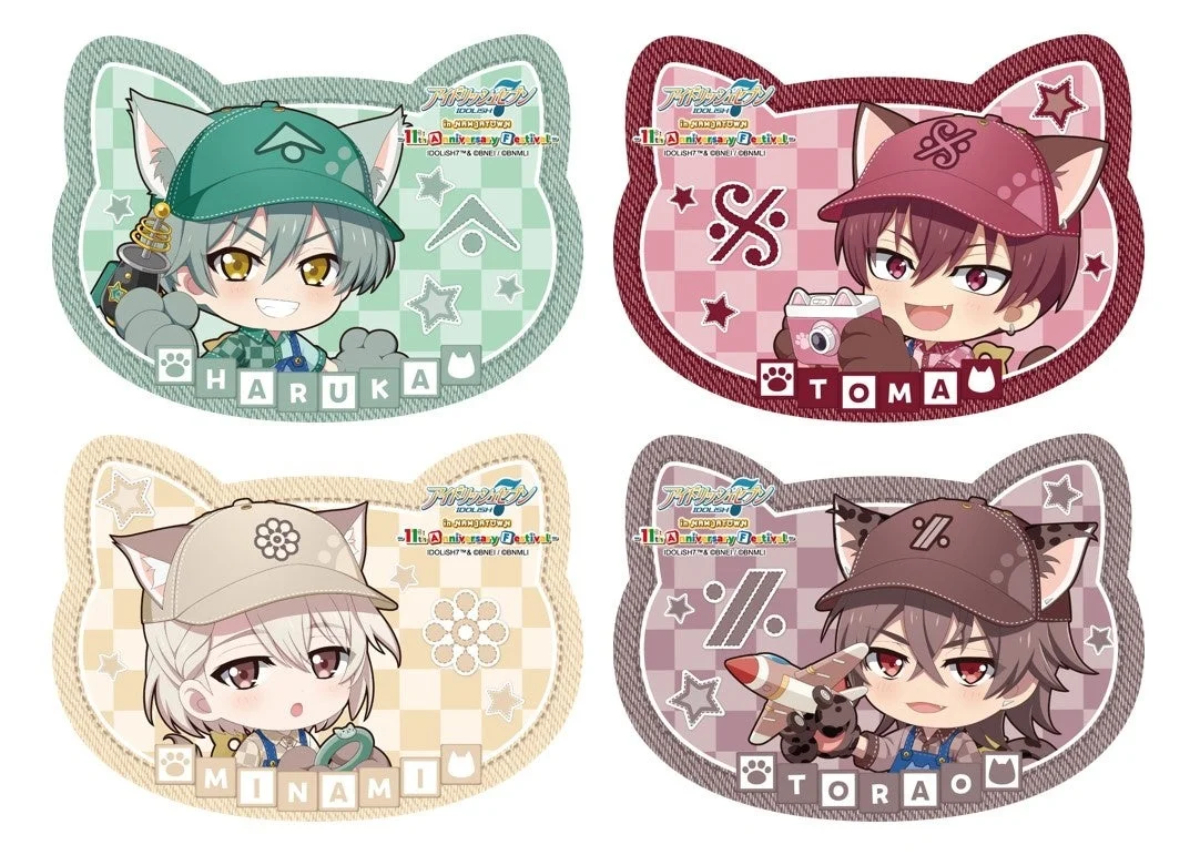 物販購入特典 ねこ型カード