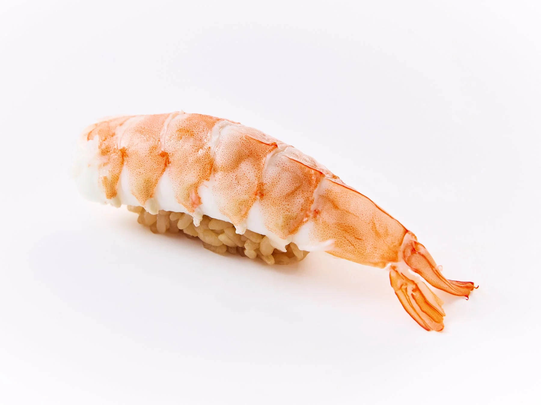 蒸しえびの握り