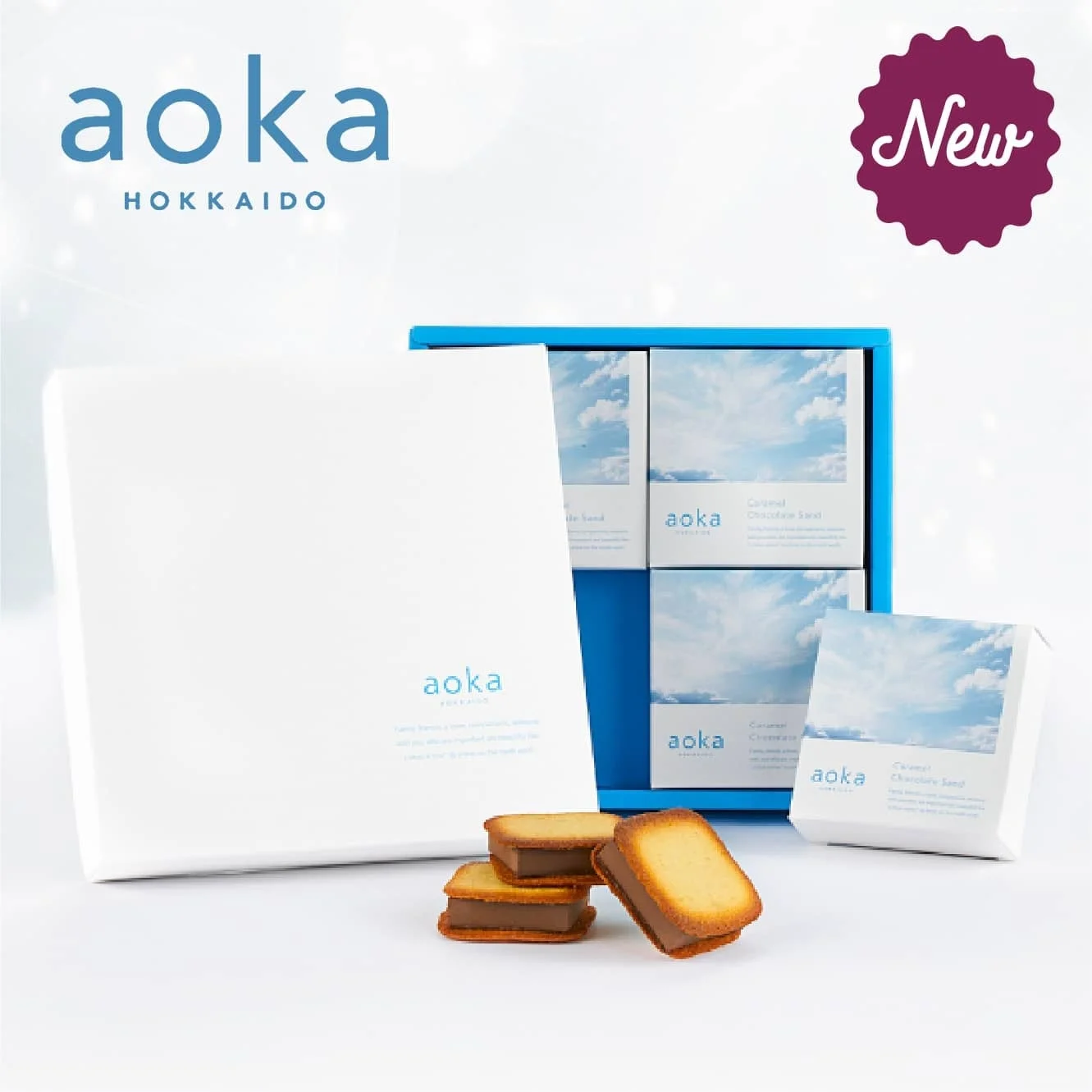 aoka キャラメルチョコレートサンド