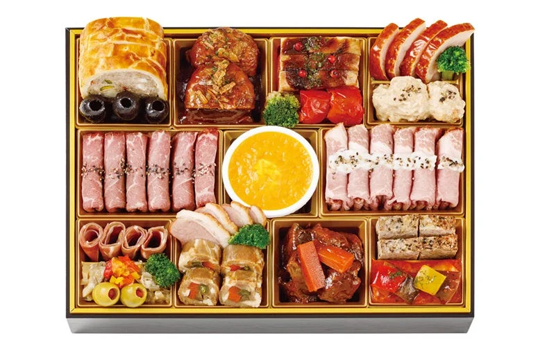 初登場 肉オードブル一段「すざく」