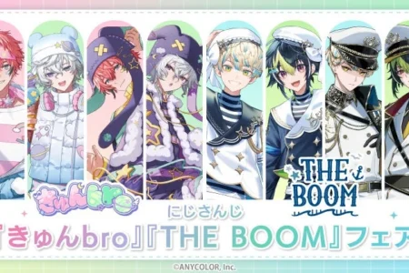 にじさんじ所属VTuber『きゅんbro』と『THE BOOM』のフェアが全国アニメイトで8月26日より開催