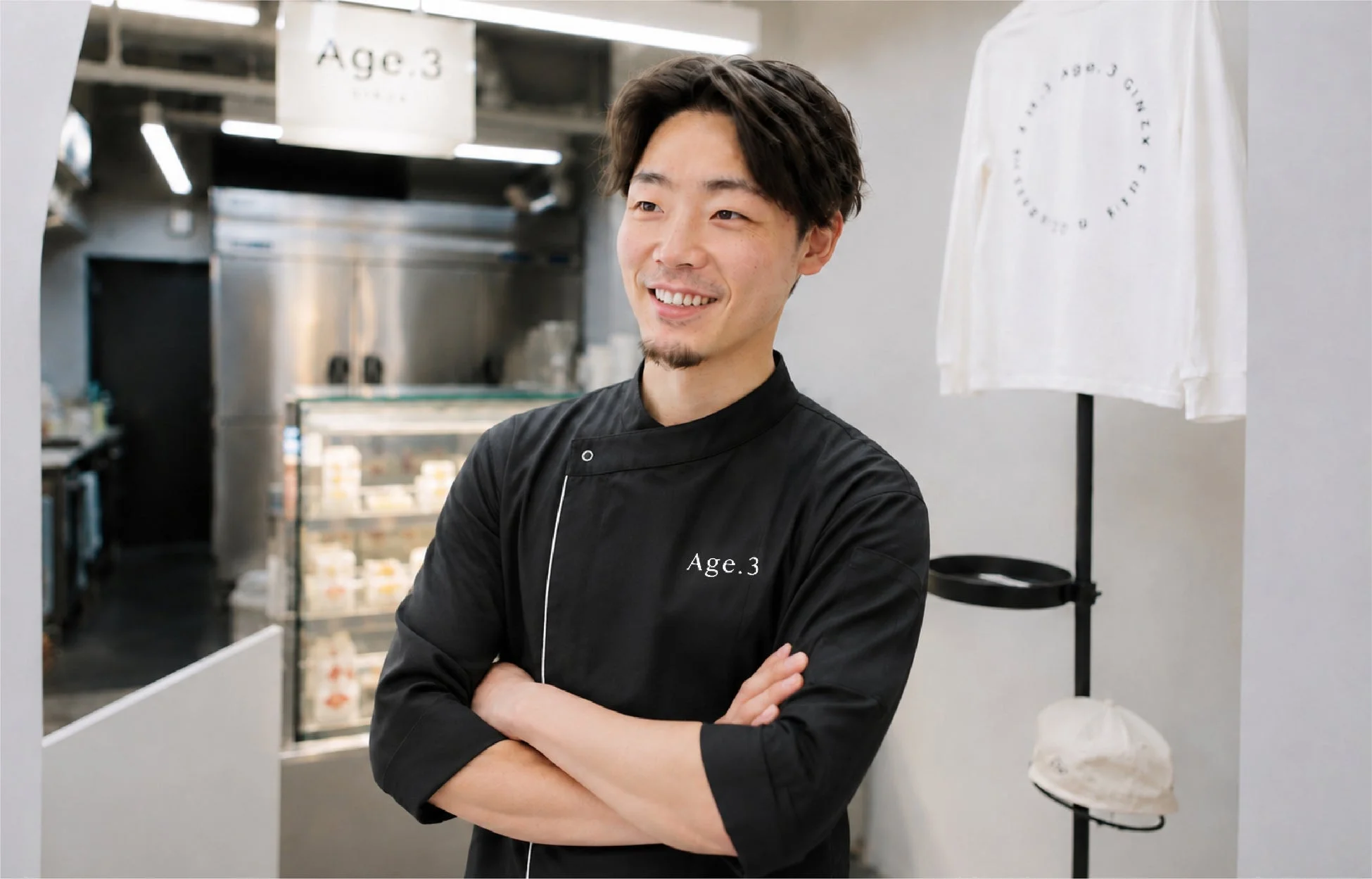 Age.3のシェフ、松下幸平氏