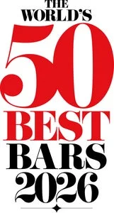 「THE WORLD'S 50 BEST BARS 2026」という文字が大きく表示されたロゴ画像