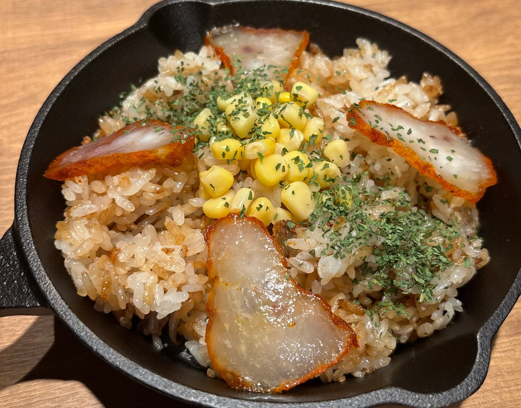 焼き飯、スキレット