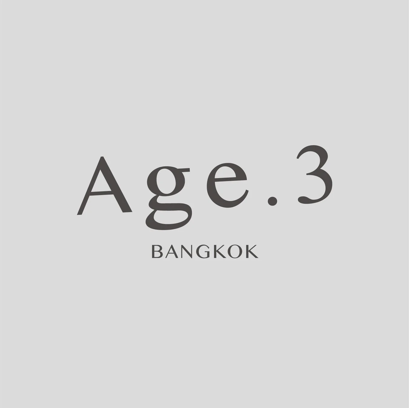 Age.3 BANGKOKのロゴ