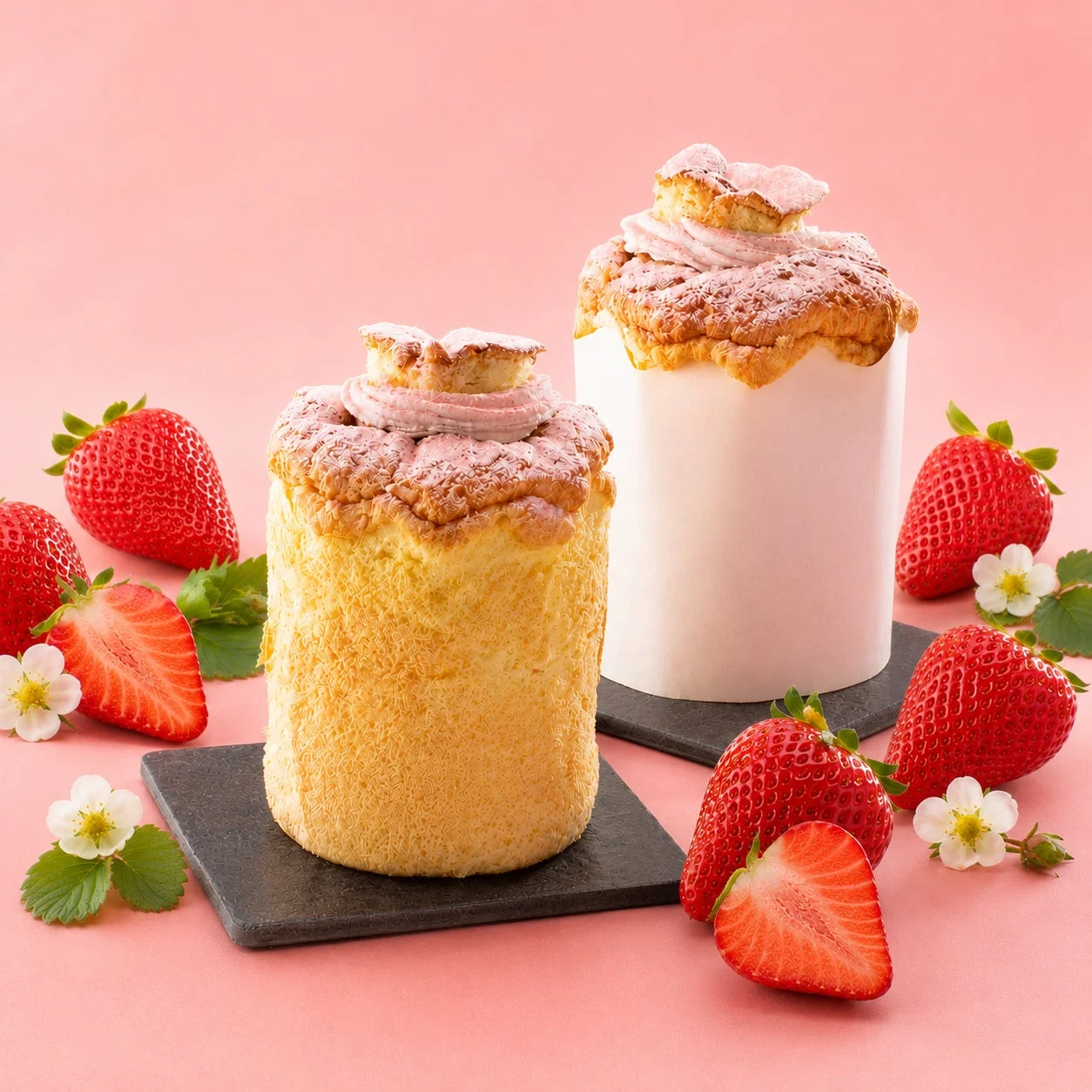 ユーハイム シフォンケーキ（あまおう苺）
