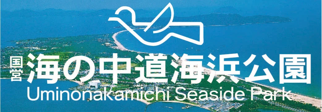 国営海の中道海浜公園の空撮
