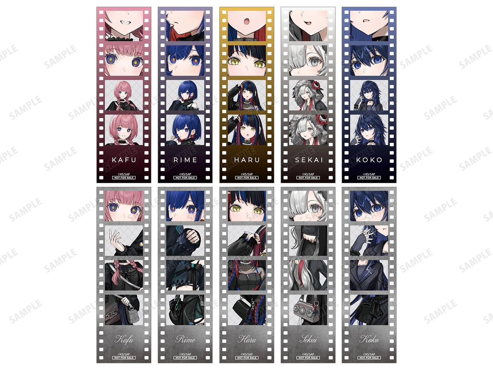 フェア購入特典 フィルム風イラストカード