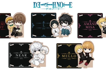 『DEATH NOTE』の描き起こしミニキャラや原作イラストを使用した新商品が9月11日より発売開始！アニメイト一部店舗では特典付きフェアも開催