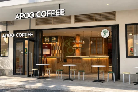 福岡・博多に新たな魅力を提供する「APOC COFFEE博多駅筑紫口店」が2026年9月18日にグランドオープン