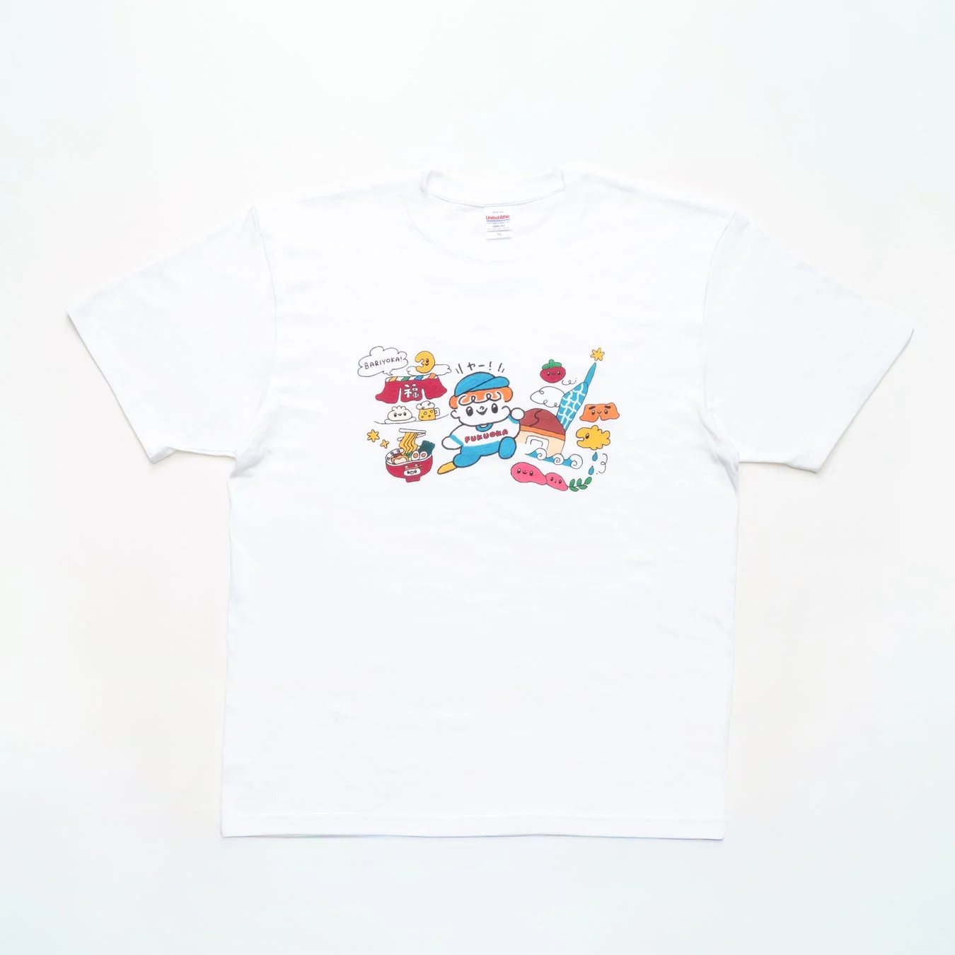 福岡ご当地イラストTシャツ