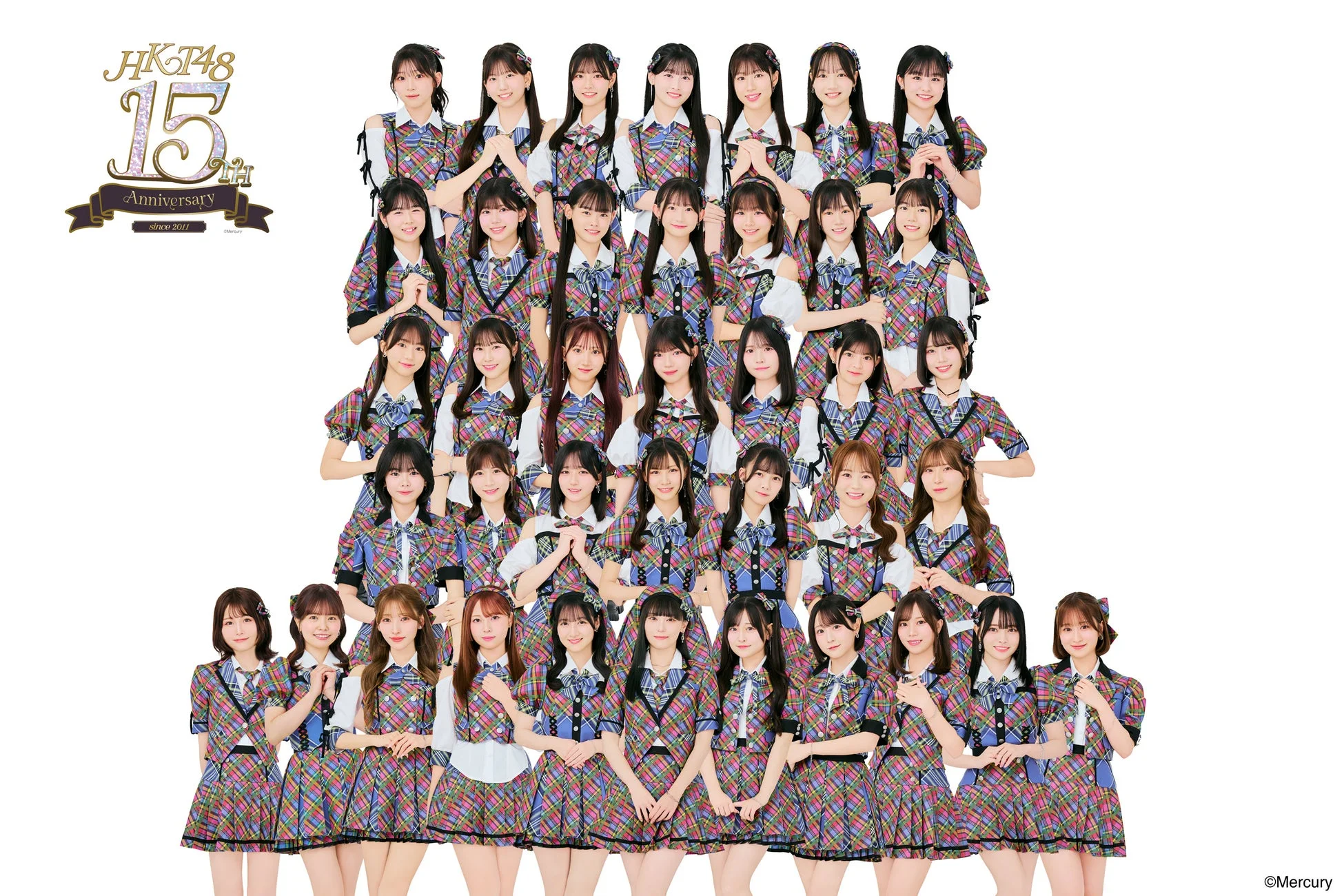 HKT48 15周年記念集合写真